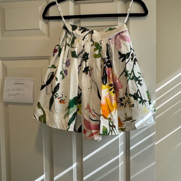 Aje Floral Skater Skirt - Multicolor - Picture 2 of 3
